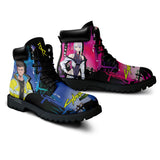 Cyberpunk David and Lucy Boots Shoes Anime Custom MV2811