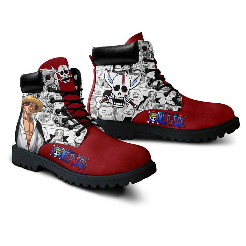 Shanks Boots Shoes Anime Custom NTT151