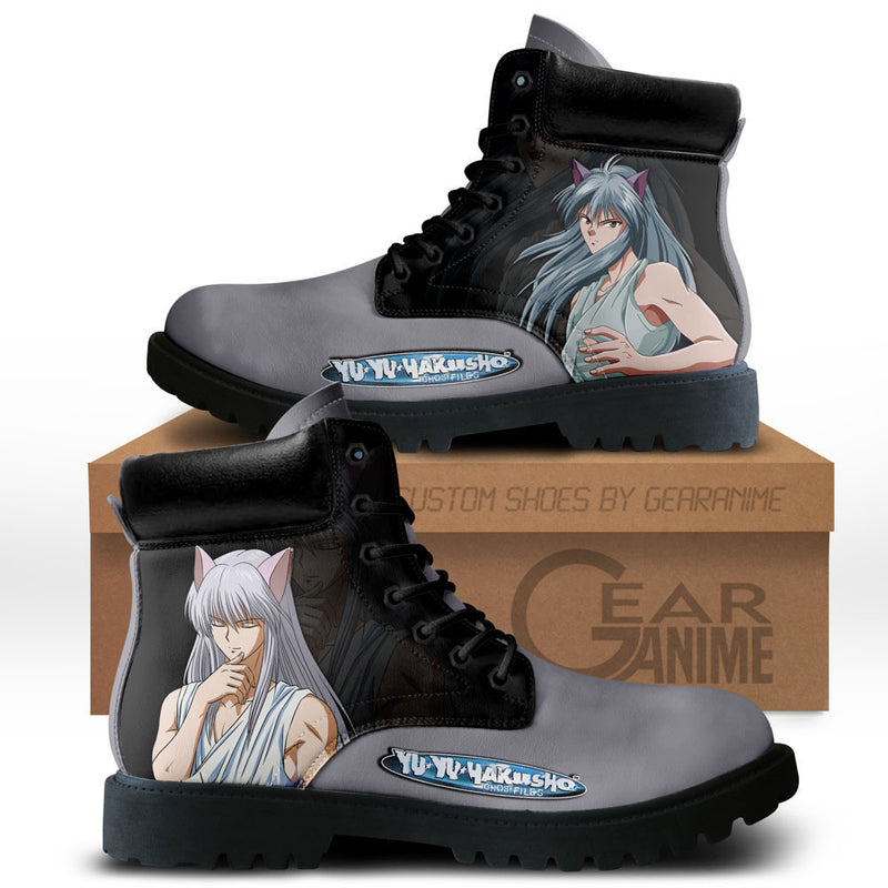 Yu Yu Hakusho Yoko Kurama Boots Shoes Anime Custom NTT281