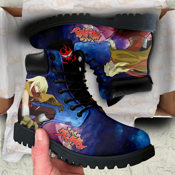 Gurren Lagann Viral Boots Shoes Anime Custom NTT171