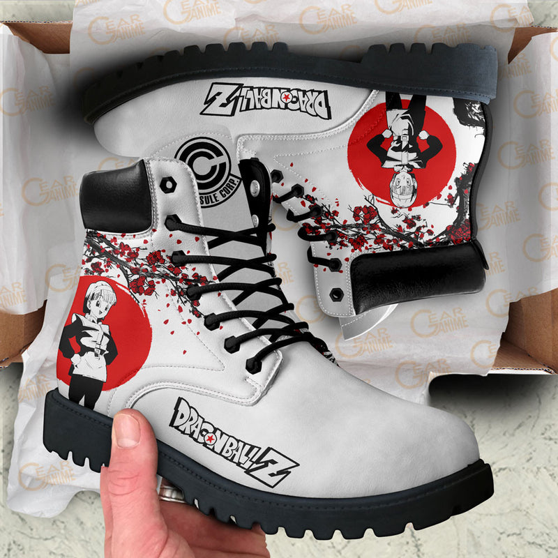 Bulma Boots Shoes Anime Custom NTT071