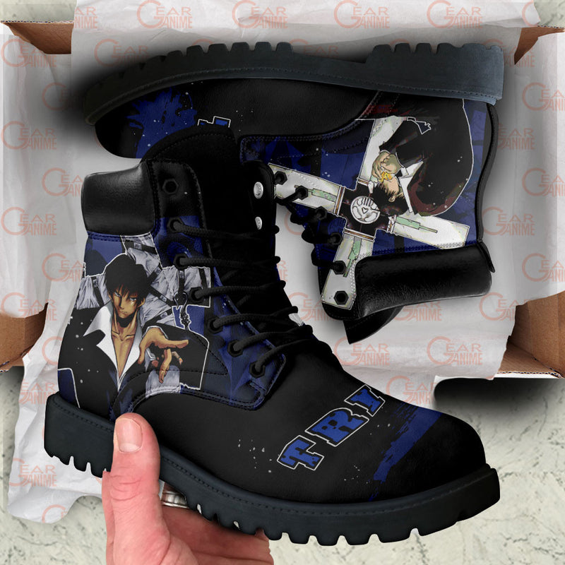 Nicholas D. Wolfwood Boots Shoes Anime Custom MV2811