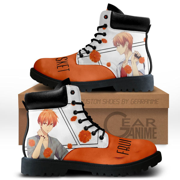 Kyo Sohma Boots Shoes Anime Custom MV0512