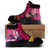 Goku Black Rose Boots Shoes Anime Custom MV2811