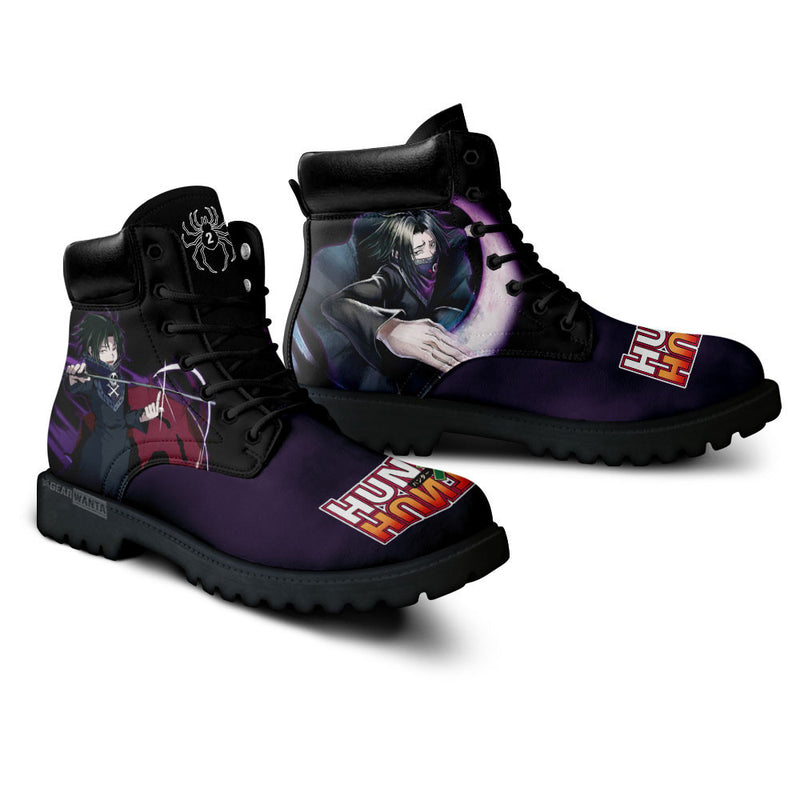 Feitan Portor Boots Shoes Anime Custom MV0512