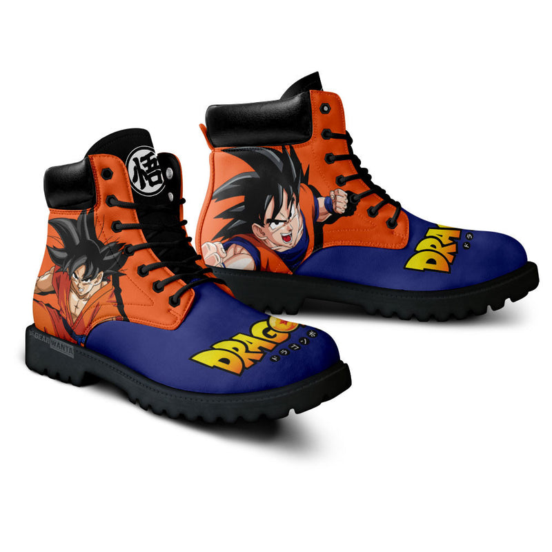 Goku Boots Shoes Anime Custom MV2811