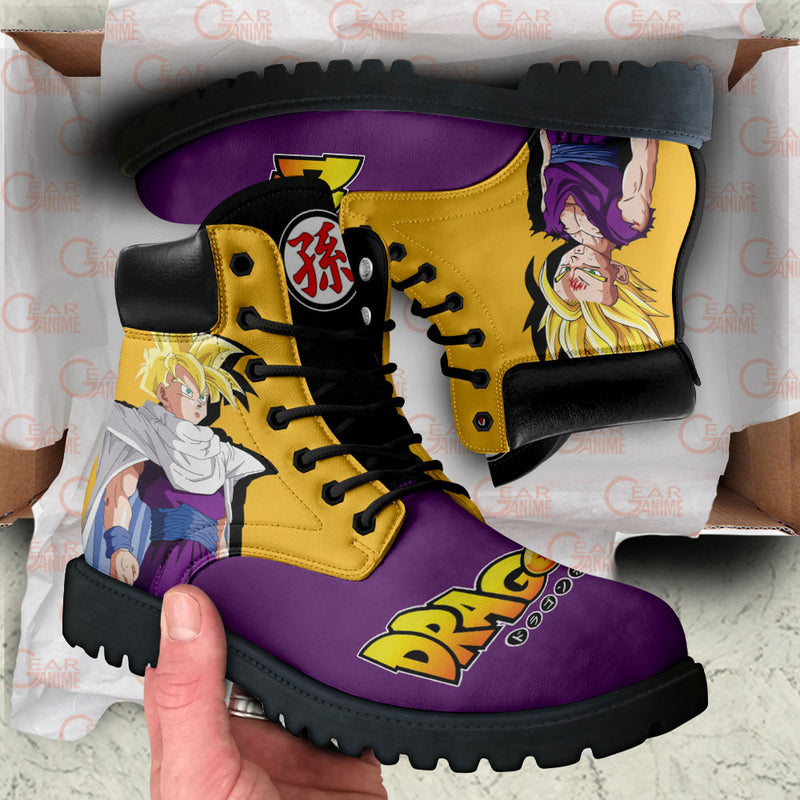 Gohan Super Saiyan Boots Shoes Anime Custom MV2811