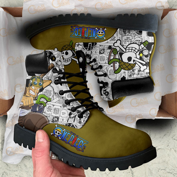 Usopp Boots Shoes Anime Custom NTT151