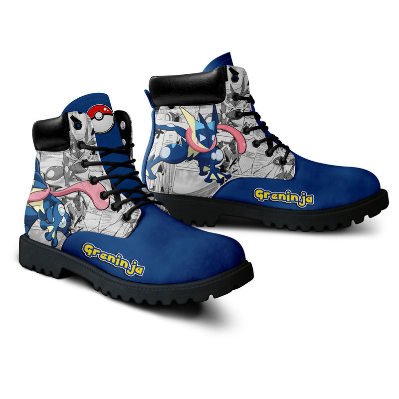 Greninja Boots Shoes Anime Custom NTT051