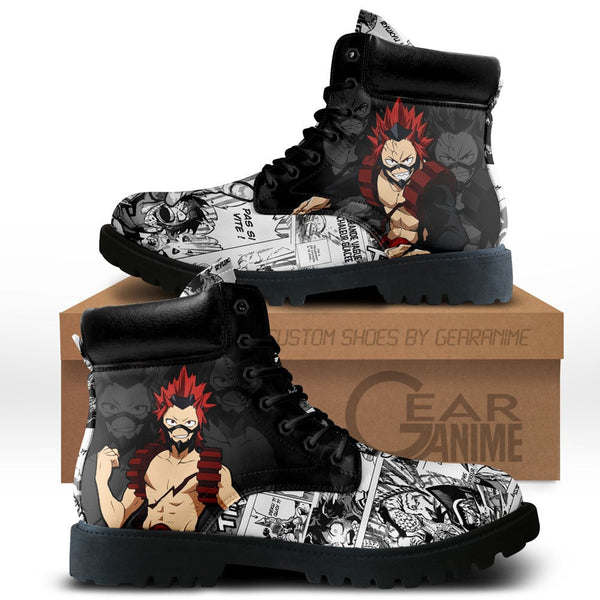 Red Riot Boots Shoes Anime Custom NTT171