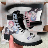 Ram and Rem Boots Shoes Anime Custom MV0711