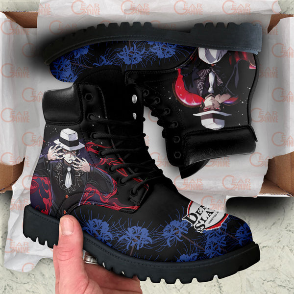 Muzan Kibutsuji Boots Shoes Anime Custom MV0512