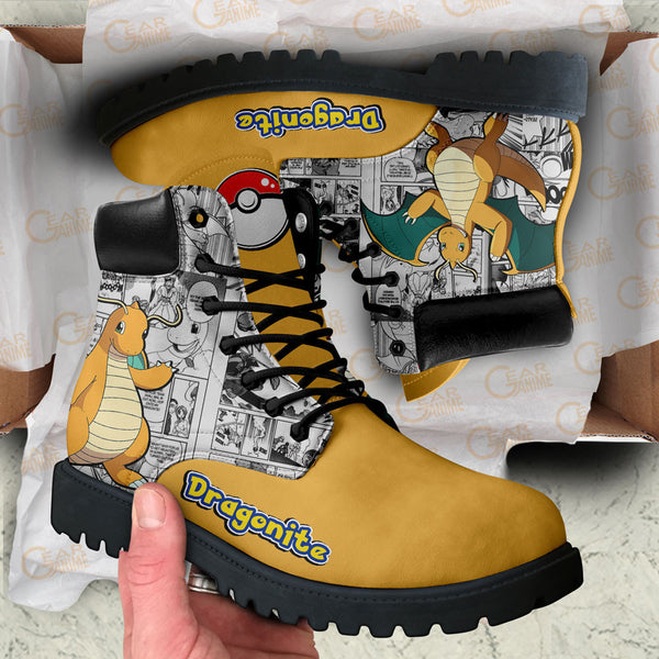 Dragonite Boots Shoes Anime Custom NTT051