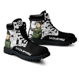 Shikamaru Nara Boots Shoes Anime Custom NTT051