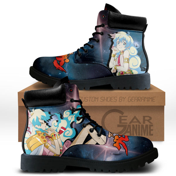 Gurren Lagann Nia Teppelin Boots Shoes Anime Custom MV0711