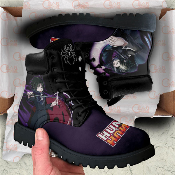 Feitan Portor Boots Shoes Anime Custom MV0512