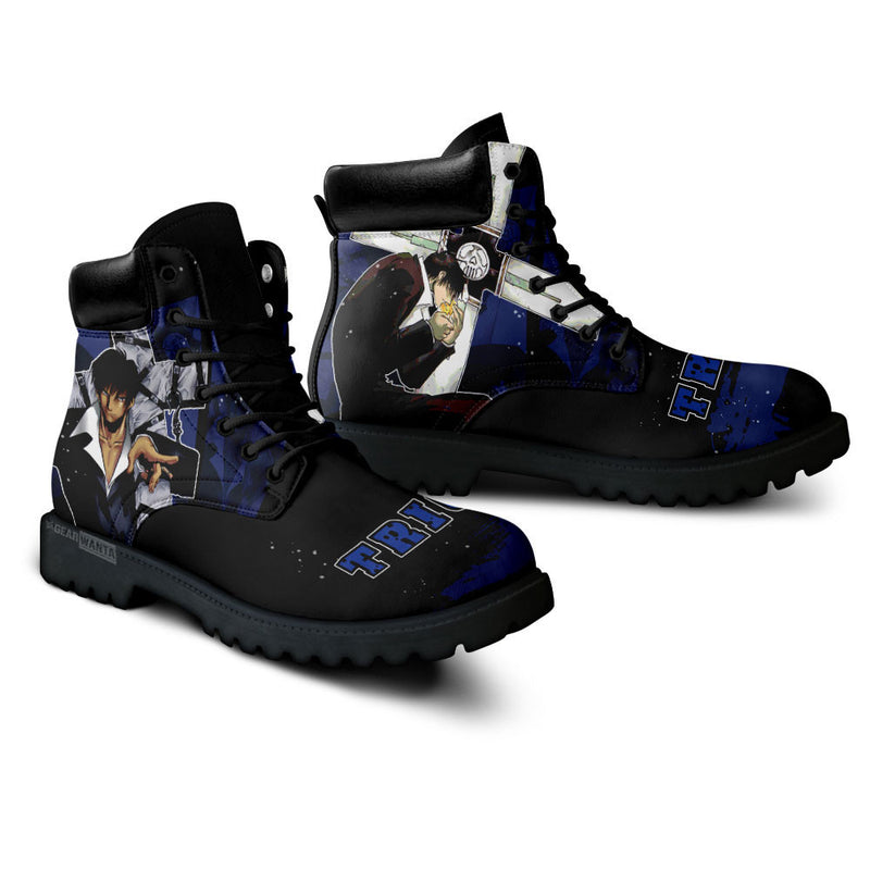 Nicholas D. Wolfwood Boots Shoes Anime Custom MV2811