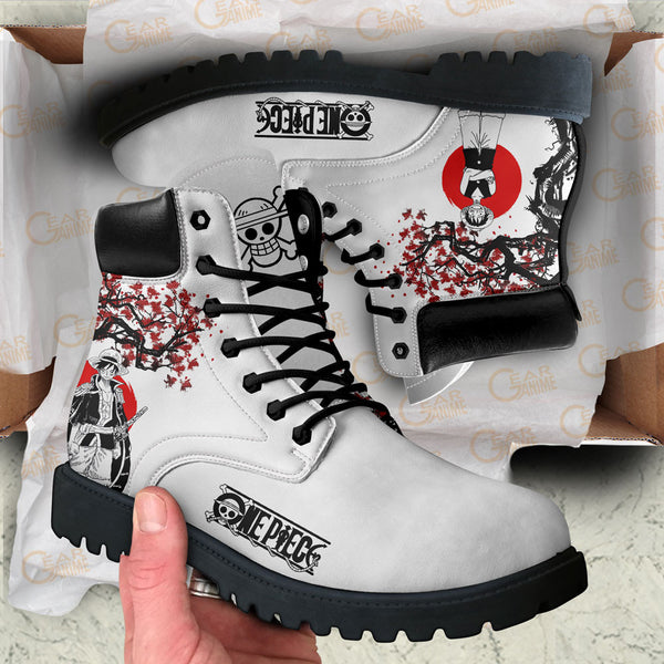 Luffy Boots Shoes Anime Custom NTT071