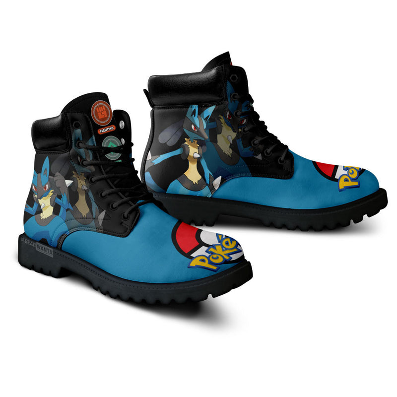 Lucario Boots Shoes Anime Custom MV0512