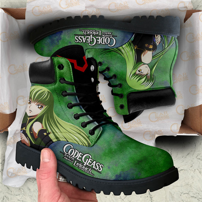 C.C. Boots Shoes Anime Custom NTT141