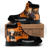 Kei Tsukishima Boots Shoes Anime Custom MV3110