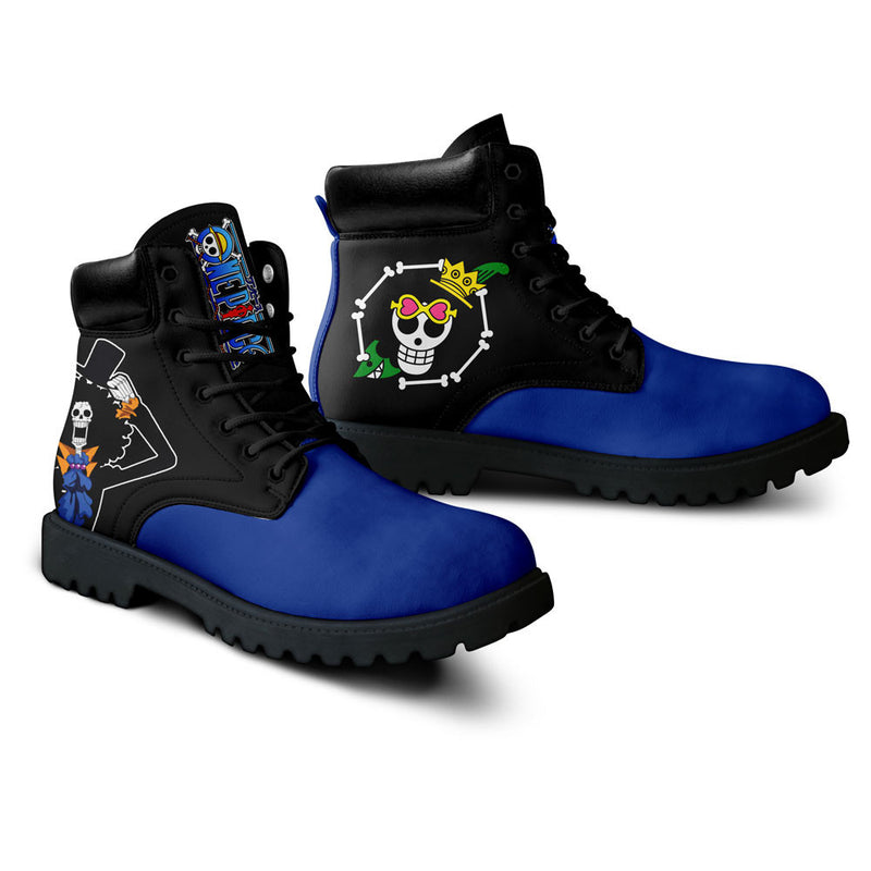 Brook Boots Shoes Anime Custom NTT051