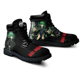 OPM Tatsumaki Boots Shoes Anime Custom MV0711