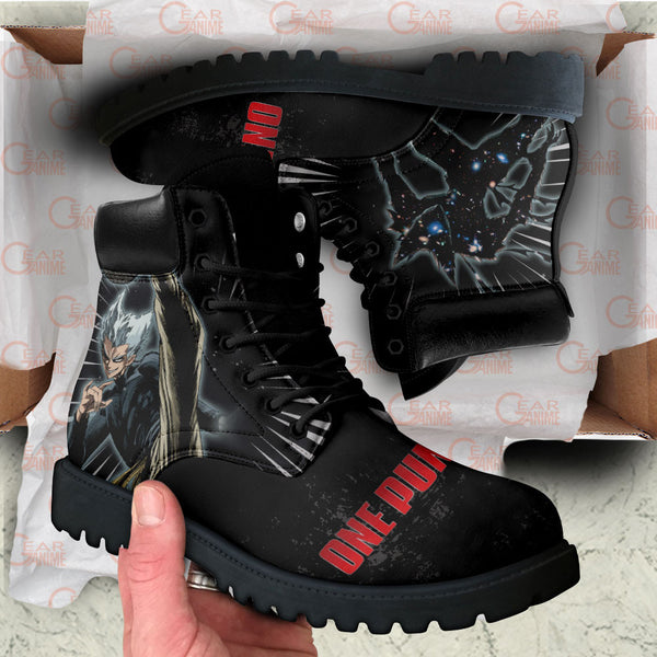 OPM Garou Boots Shoes Anime Custom MV0711