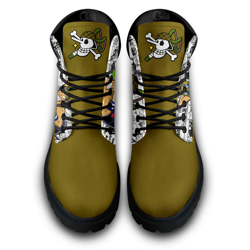 Usopp Boots Shoes Anime Custom NTT151