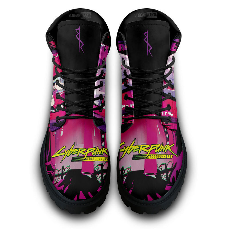 Cyberpunk Lucy Boots Shoes Anime Custom MV2811