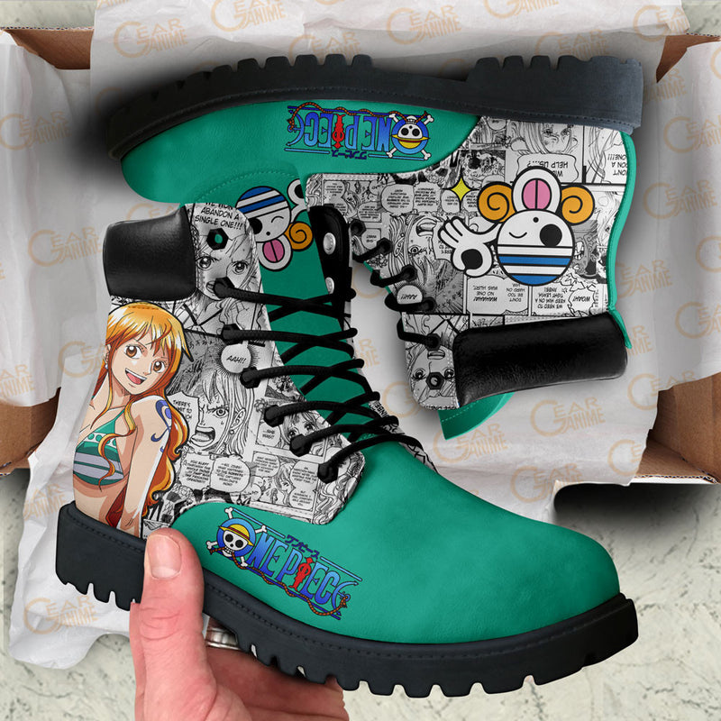 Nami Boots Shoes Anime Custom NTT151