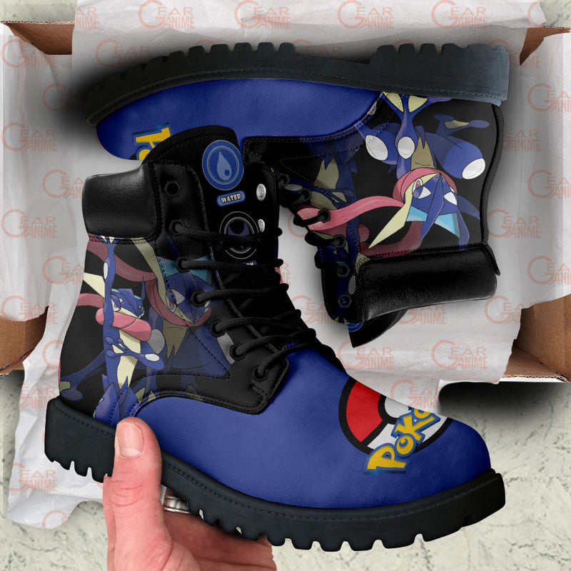 Greninja Boots Shoes Anime Custom MV0512