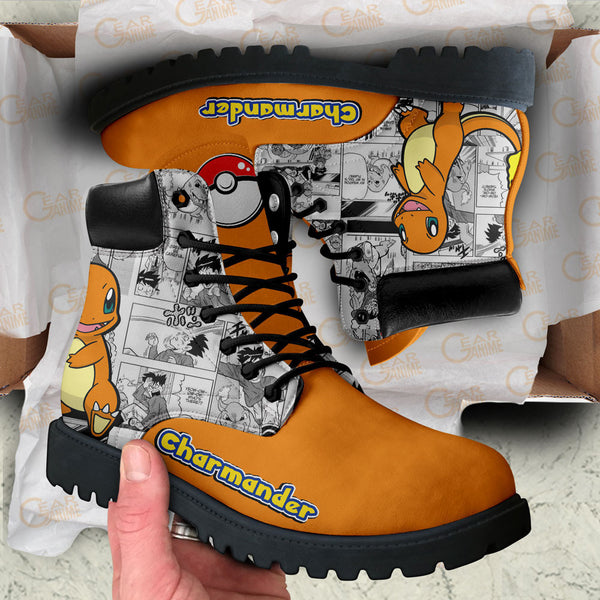 Charmander Boots Shoes Anime Custom NTT051