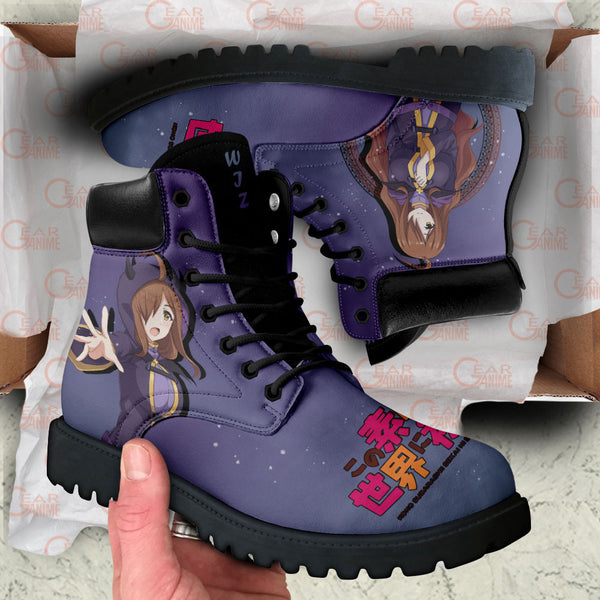 KonoSuba Wiz Boots Shoes Anime Custom MV0711