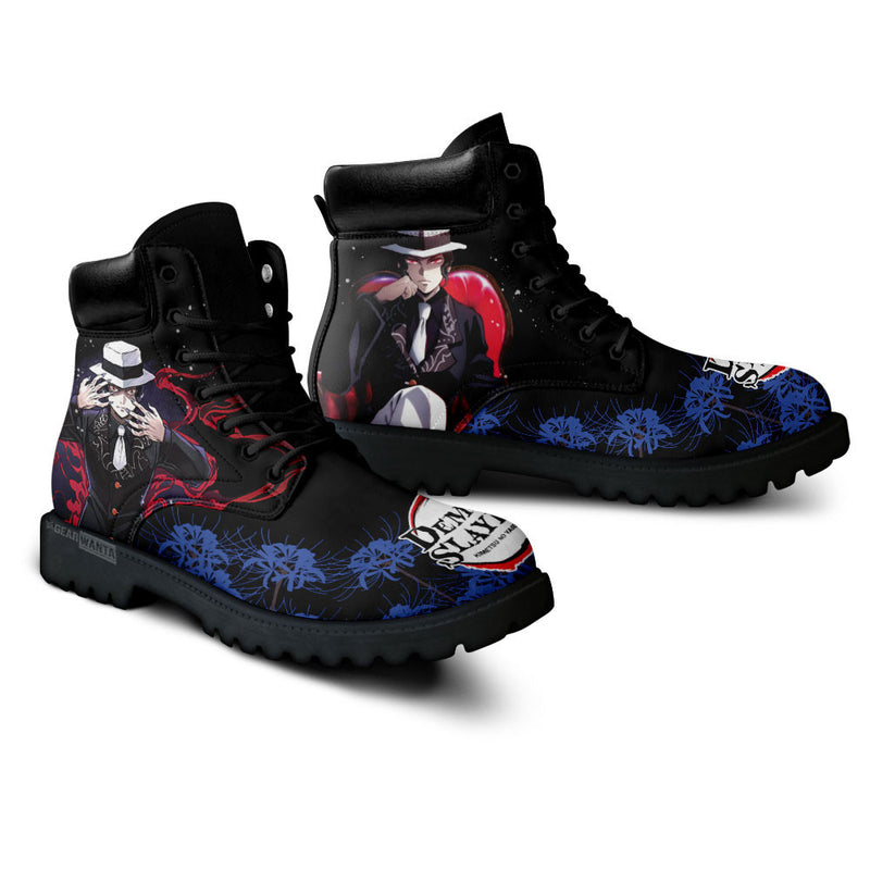 Muzan Kibutsuji Boots Shoes Anime Custom MV0512