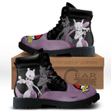 Mewtwo Boots Shoes Anime Custom MV0512