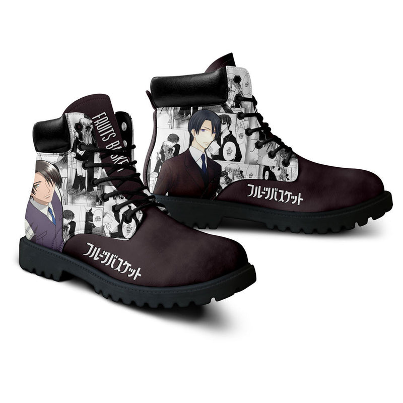 Hatori Sohma Boots Shoes Anime Custom NTT071