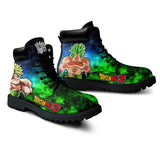 Broly Boots Shoes Anime Custom NTT051