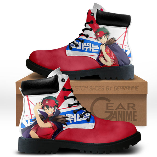 Sadao Maou Boots Shoes Anime Custom NTT071