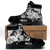 Neji Hyuga Boots Shoes Anime Custom NTT051