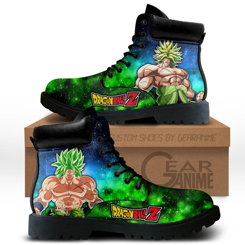 Broly Boots Shoes Anime Custom NTT051