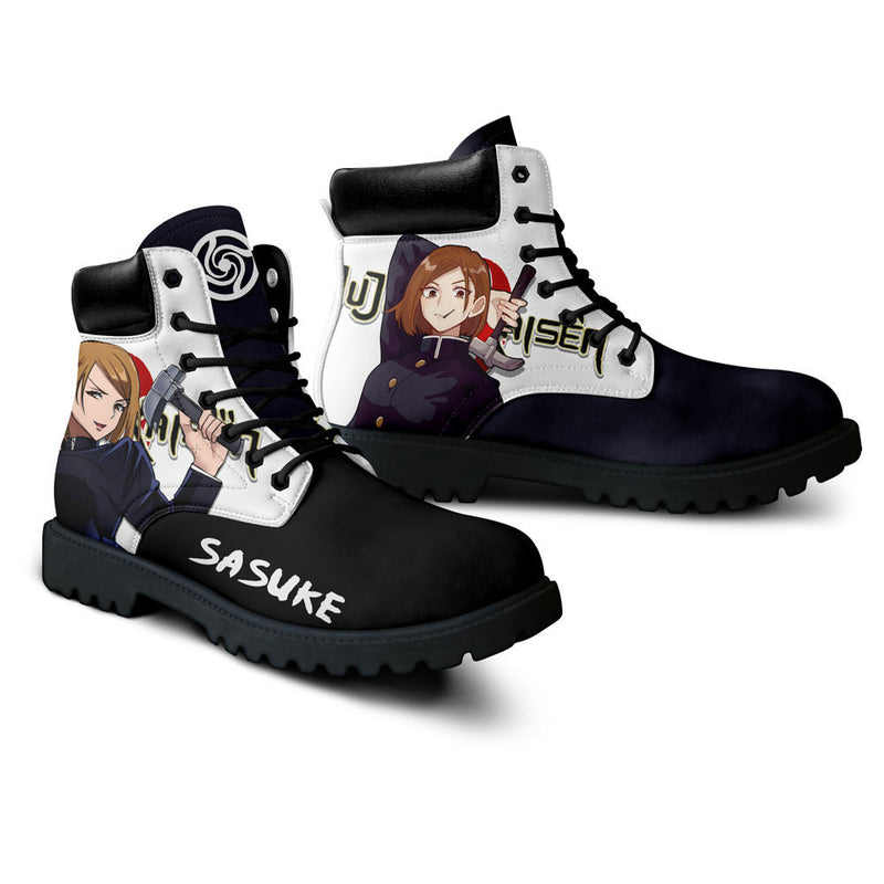 Nobara Kugisaki Boots Shoes Anime Custom NTT051