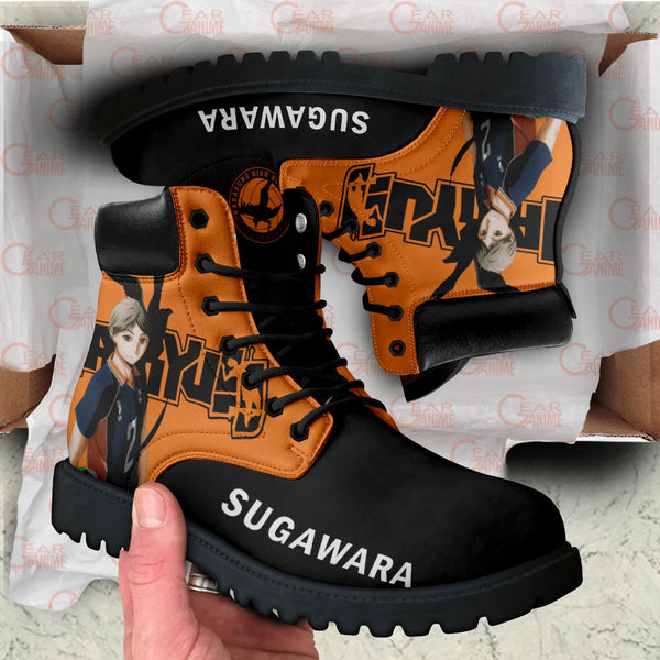 Koshi Sugawara Boots Shoes Anime Custom MV3110