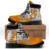 Charmander Boots Shoes Anime Custom NTT051