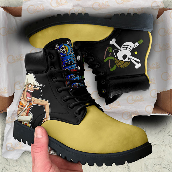 Usopp Boots Shoes Anime Custom NTT051