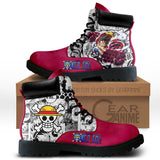 Luffy Gear 4 Boots Shoes Anime Custom NTT151