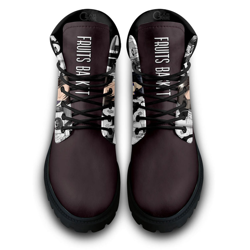 Hatori Sohma Boots Shoes Anime Custom NTT071