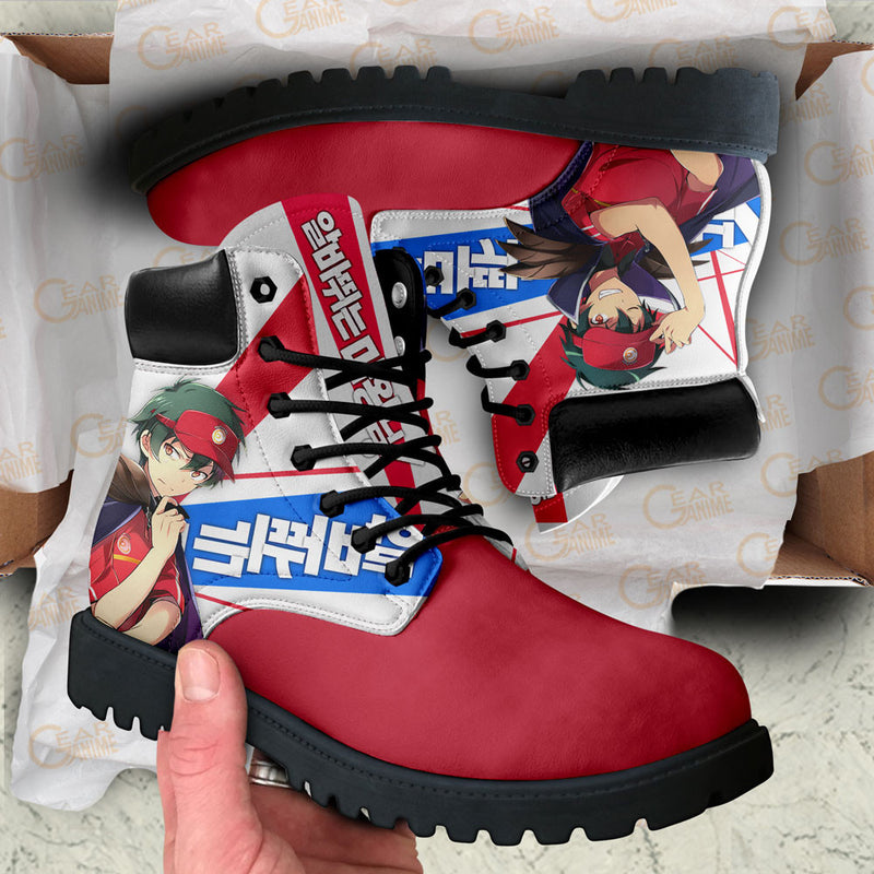 Sadao Maou Boots Shoes Anime Custom NTT071