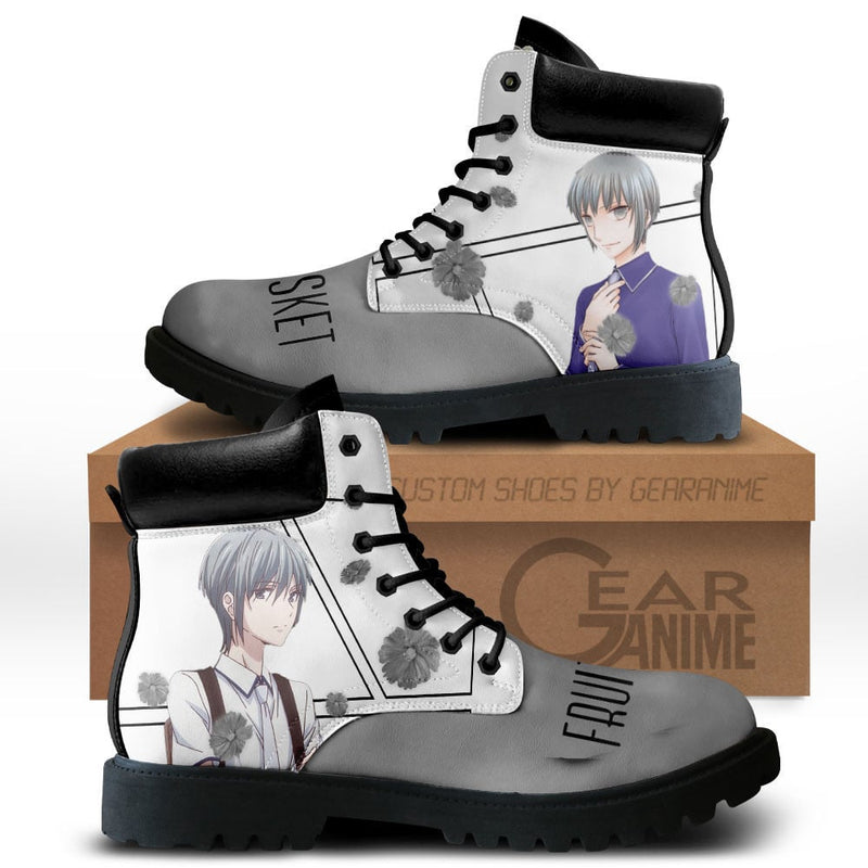 Yuki Sohma Boots Shoes Anime Custom MV0512