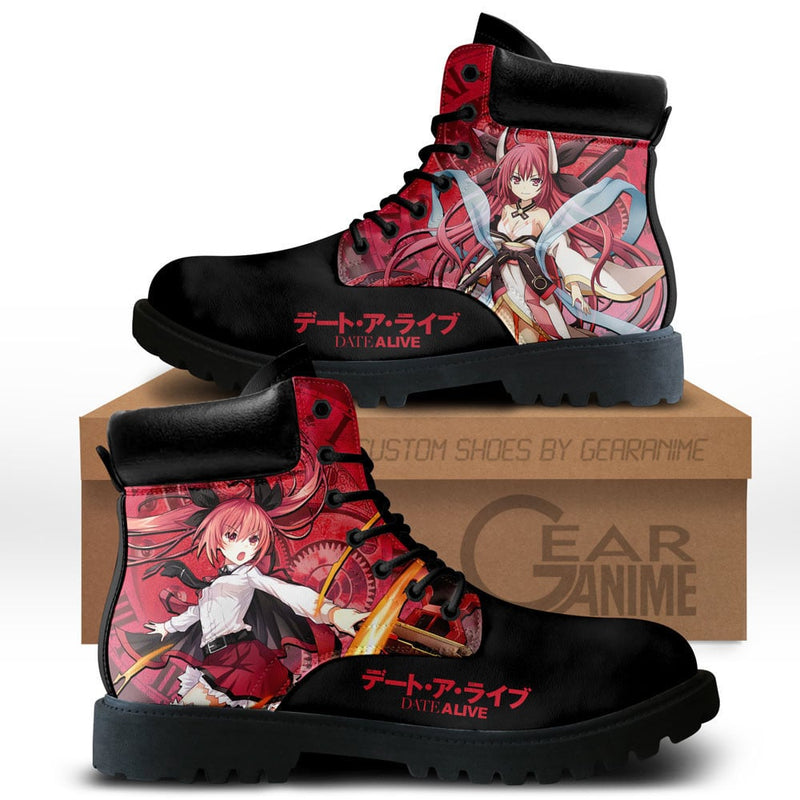 Date A Live Kotori Itsuka Boots Shoes Anime Custom NTT281